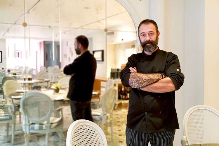 Marco Gaiola, new chef of Bistrot Cavour