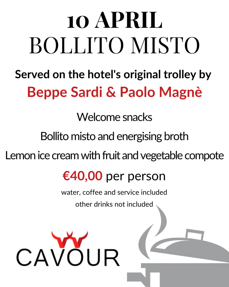 10 April traditional Bollito Misto evening