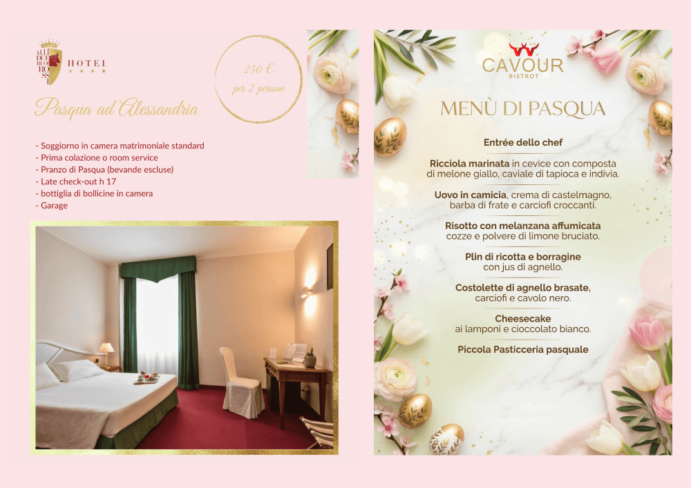 Celebrate la Pasqua tra Storia e Sapori: Una Esperienza Esclusiva all'Hotel Alli Due Buoi Rossi