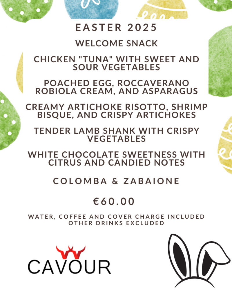 Easter Lunch at Bistrot Cavour